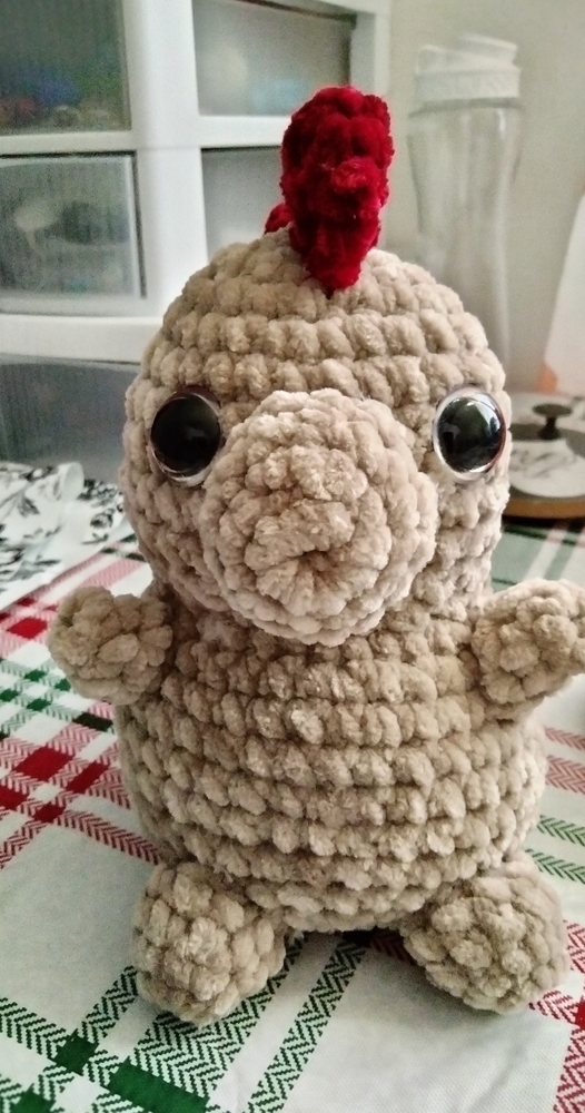 Crochet dino. NWOT